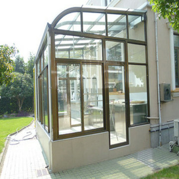 Estructura de acero prefabricada Terrance de jardín interior y de marco al aire libre