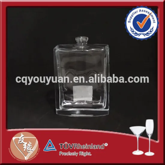 China customized prime quality glass men's perfume bottles