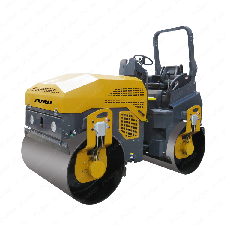 Seiko Build 4 Ton Ride-On Vibratory Road Roller Double Drum Hydraulic Vibratory Road Roller