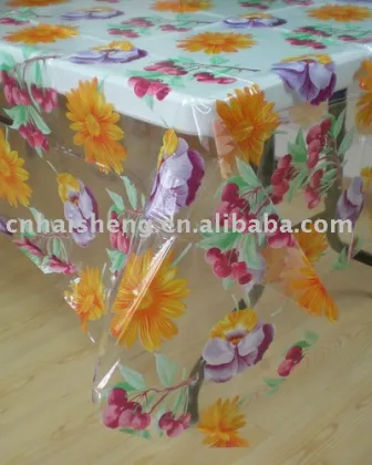 2011 Plastic tablecloth