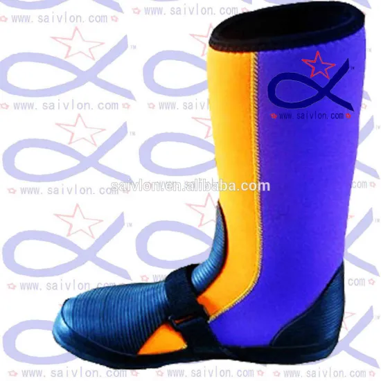 Colorful Neoprene Diving Boots Sports Shoes