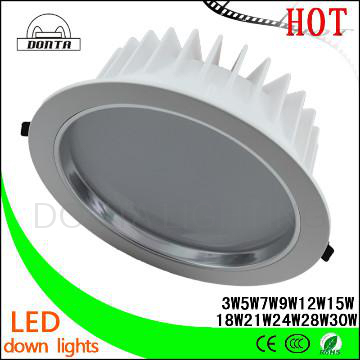 5W/7W/9W/12W/15W cree levado downlight com Epistar