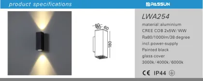 Outdoor IP65 Waterproof GU10 Wall Lights & Exterior Wall Lamps