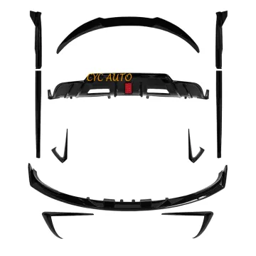 Turbo Style Glossy Black Aero Kit for Tesla Model 3 2018-2020