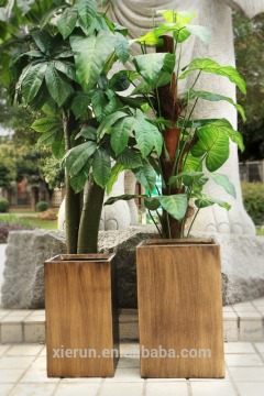 rectangle hot sale outdoor flower pot