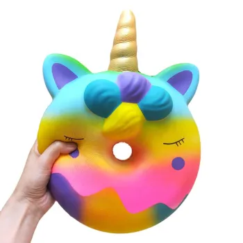 Factory Wholesale: Unique Unicorn-Shaped Donut Scented Squishy Toys - Eco-Friendly & Wholesale Pricing