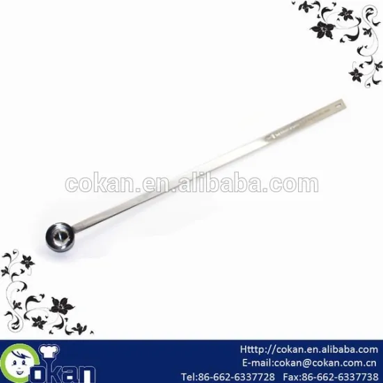 40cm length & 5ml stainless steel coffee measuring spoon,coffee spoon CK-S136
