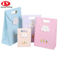 Cartoon hand-painted cloud tote gift bag