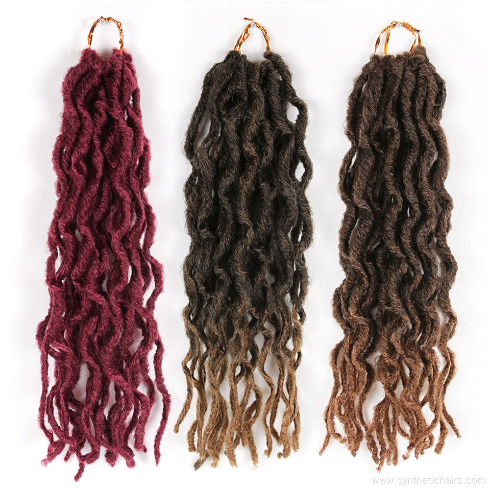 Crochet Braid Hair Nu Locs Hair Extension