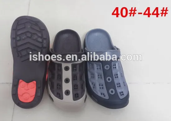 new fancy men design eva injection slippers