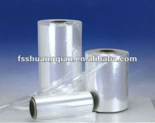 Top shrinkage rate polyolefin center-folded film
