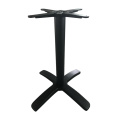 base de mesa de la sala de café de metal D660XH720 mm de hierro fundido de 4 pies pierna