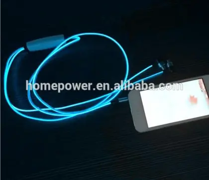 Led Flowing Light Earphone