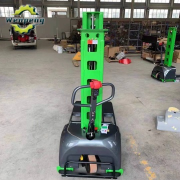 Fully Electric Self Loading Pallet Forklift 500kg 1Ton