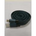 Retractable 1.5m aluminum alloy USB cable for phones