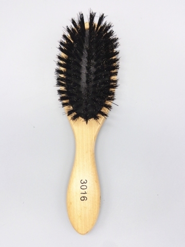Dongguan wood hairbrush boar bristle hair brush