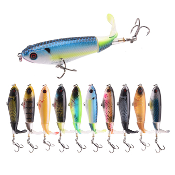 Drividi da pesca 17G 105 mm Terrette di pelliccia - esche a matita in galleggiante.