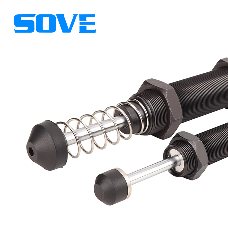 SOVE AD Series Pneumatic Damper Cylinder with Automatic Compensation and Shock Absorption