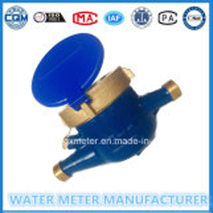Multi nozzle dry mechanical water meter