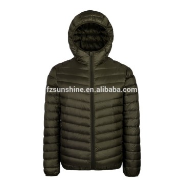 90% down 10% feather Windproof Men Foldable ultra Thin Lightweight Down Jacket