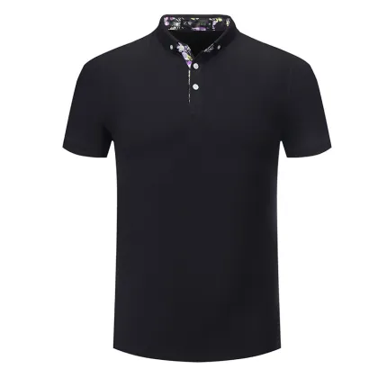 Bauhinia pattern Polo shirt