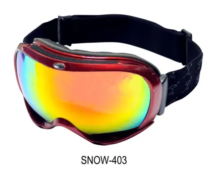 Anti - Scratch Snow Boarding Goggles Dual Lens In 3m Glue Anti - Fog Goggles