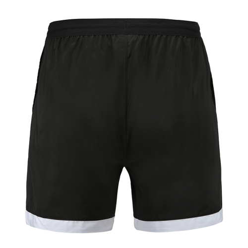 Pantalones cortos de fútbol Dry Fit para hombre, color negro