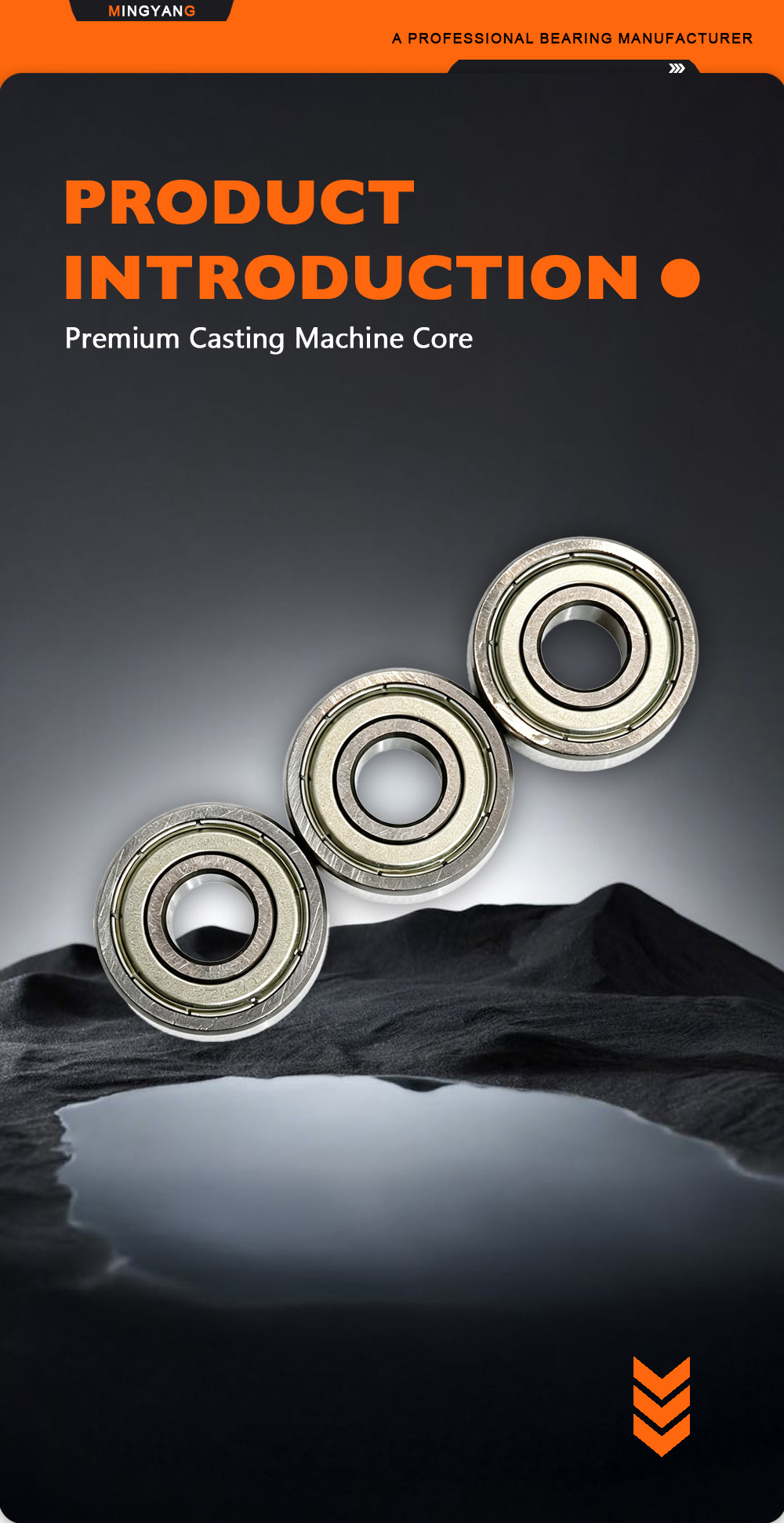 609‑ZZ Shielded Skateboard Wheel Bearing x
