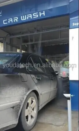Tunnel Type Car Wash Equipment with 9 Brushes