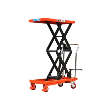 Scissor Car Lift Hydraulic Handbook and Tables