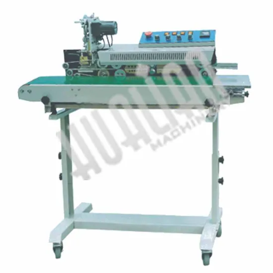 Color Ribbon Printing Continuous Band Sealer(packing machine,sealing machine)