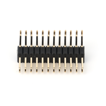 1.27mm Dual Row Pin Header Right Angle