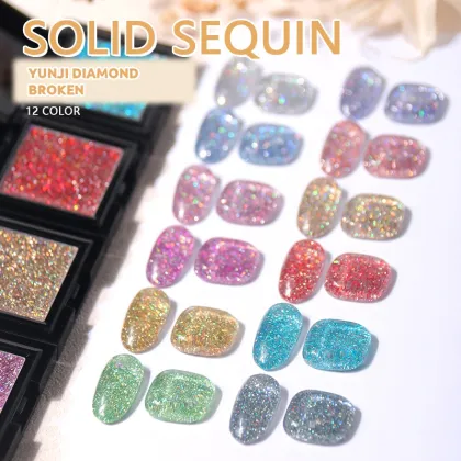 Factory Own Brand Indifferent Stars Gel String Color Nail Art Supplies
