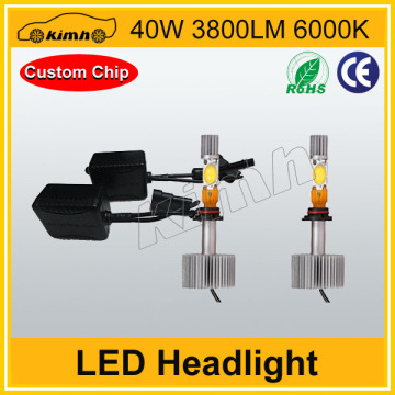 Super brightness 40w 3800LM 9004 led headlights