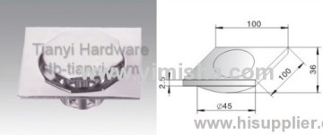 Yimisha Zinc Alloy Chrome Plated Pop-up Floor Drain 