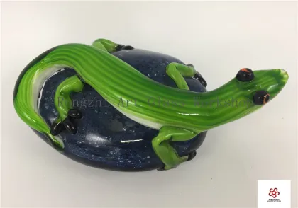 The Lizard Glass Sculpture