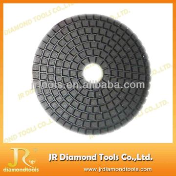 Diamond marble resin floor polishing pad