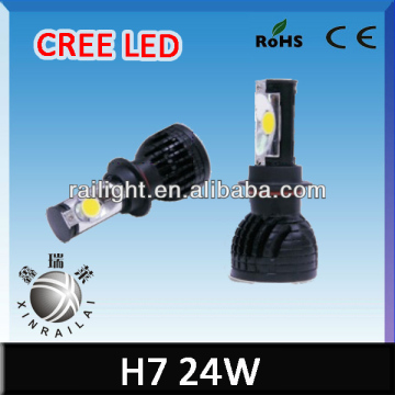 ใหม่ High Lumen H7 LED LED LED 2150 Lumens LED LED ชุดแปลงไฟหน้า