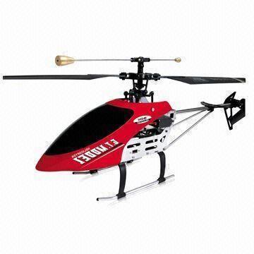 Single Blade 3.5CH Gyro Full Metal Hobby RC Helicopter with Precise Controlling and Hovering