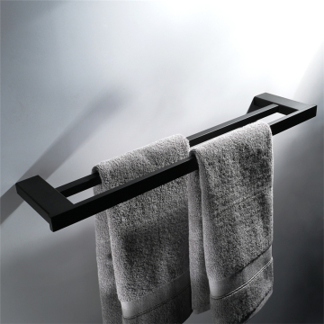 Bathroom towel rack 304 stainless steel bathroom accessories double towel bar
