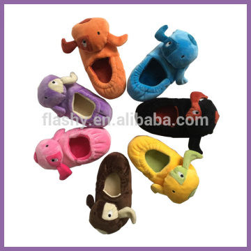 Wholesale helloween gift slipper indoor shoes children animal slipper