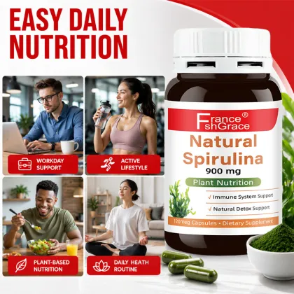 Shecome Spirulina Capsules Immune System Support