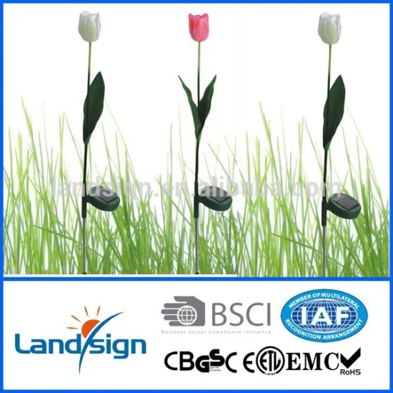 Cixi Landsig high quality decorative led solar garden light in solar garden lights