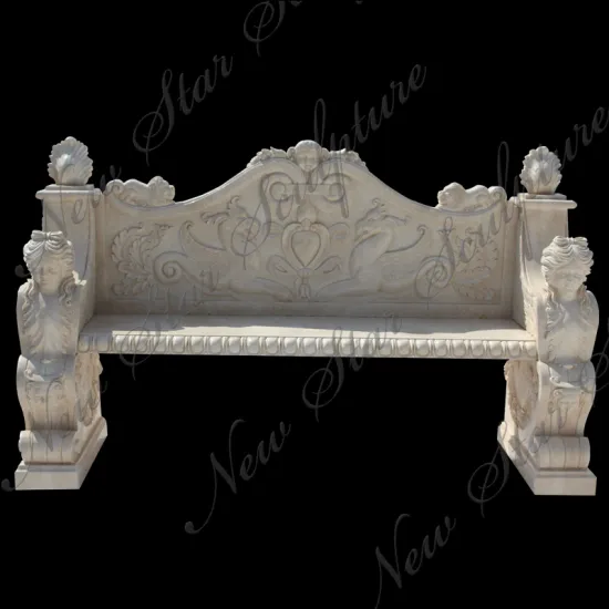 Garden Carving Stone Sculpture Granite Chair