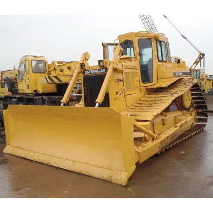 Used Caterpillar Bulldozer D6H/D7H with Triangle Tracks for Wet Lands