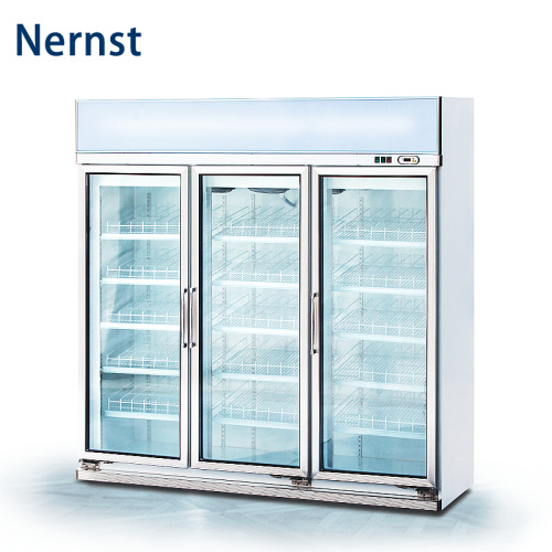 Beverage Refrigerated Display Case Vertical refrigerated showcase SCLG4-1500FZ Supplier