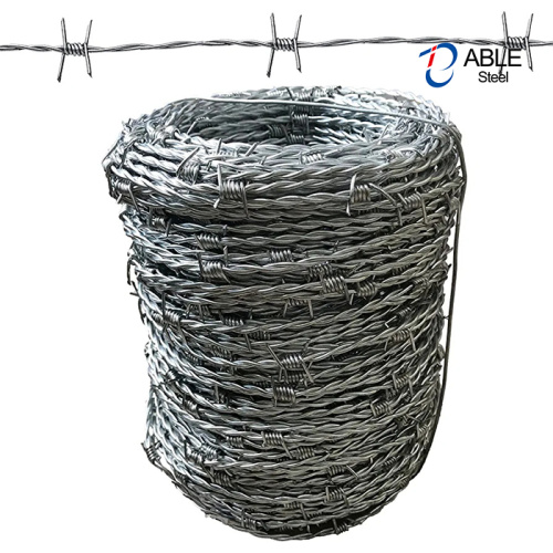 Arame Farpado Galvanized Barbed Wire
