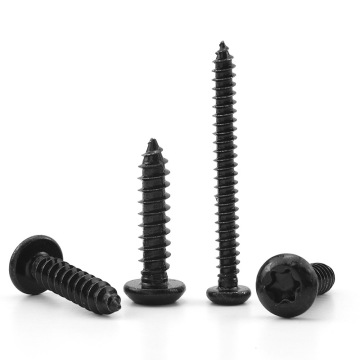 Wood Carbon Torx Stainless Steel Screw Set M3-M8 Black Plated for Furniture