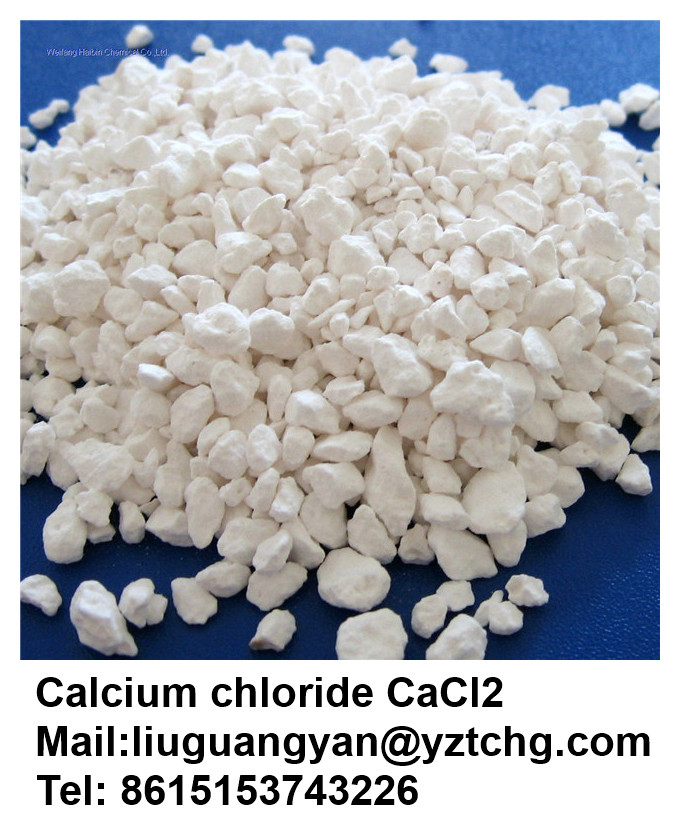 Industrial Grade Anhydrous white powder calcium chloride 95%min for drilling mud