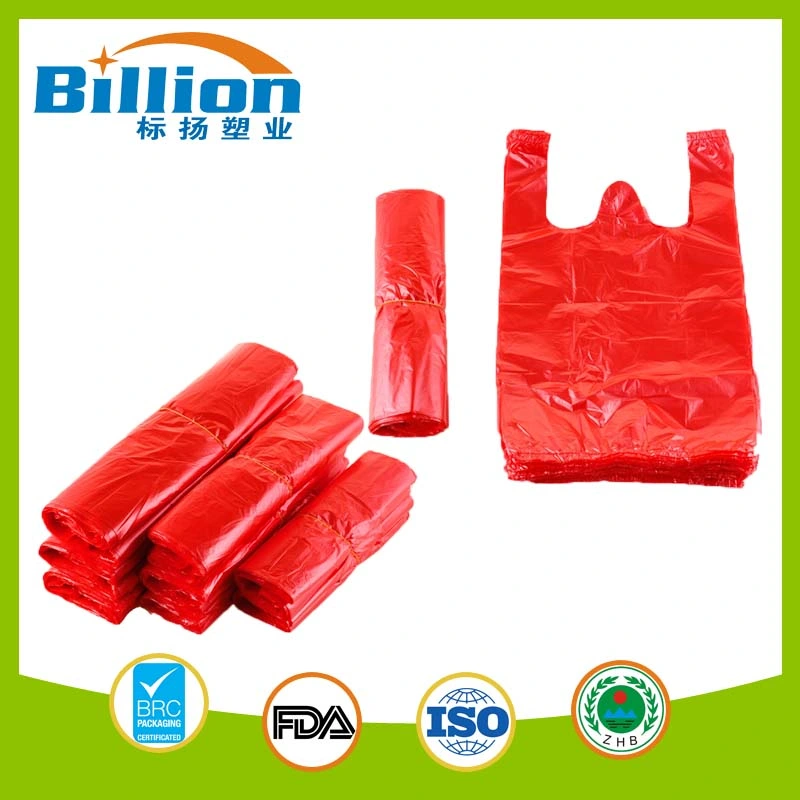 Plastic Napkin Spoon Custom Plastic Bag Printing Custom T-Shirt Bag Plastic Sandwich Bag